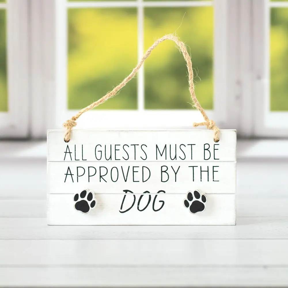 "Guests must be approved" Framed Sign